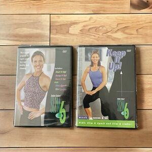 NEW Debbie Siebers' Slim in 6 & Keep It Up DVD Duo Pack Sealed Beachbody